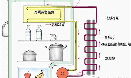 电冰箱的工作原理-电冰箱的工作原理是什么